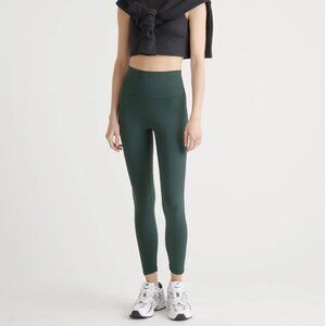 Ultra-Form High-Rise Leggings, Forest Green, Size S